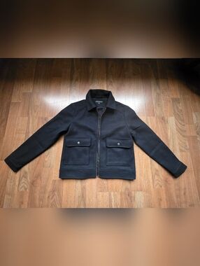 New Banana Republic NAVY blue Bomber Jacket